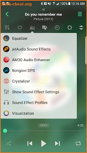 jetAudio HD Music Player screenshot