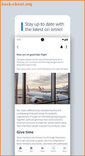 Jetnet - American Airlines screenshot