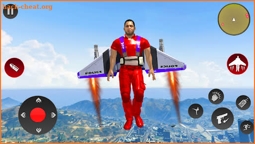 Jetpack Police Gangster Crime screenshot