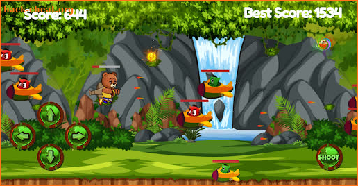 Jetpack TokiBear Adventures screenshot