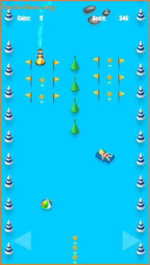 Jetski ultimate challenge retro game screenshot