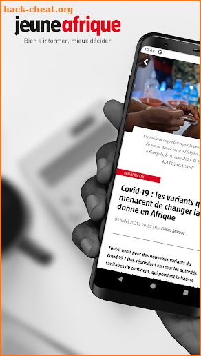 JeuneAfrique.com screenshot