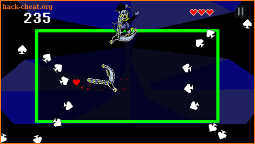 jevil clown - delta attack screenshot