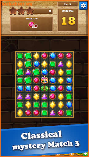 Jewel blast - Classical Match 3 Puzzles Gem screenshot