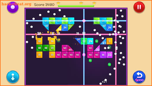 Jewel Bricks Breaker screenshot