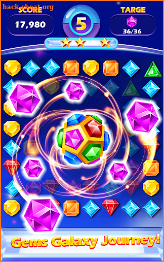 Jewel Journey Mysterious Universe screenshot