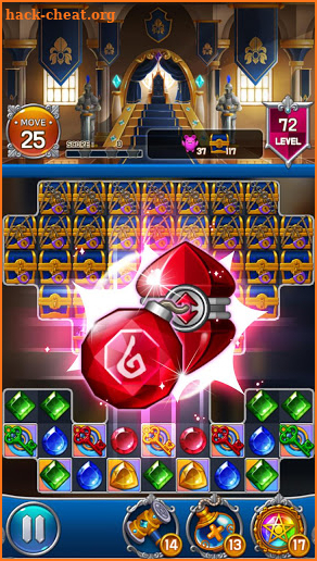 Jewel Royal Castle: Match3 puzzle screenshot