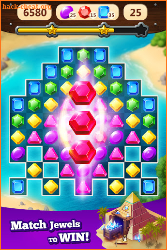 Jewel Rush - Free Match 3 & Puzzle Game screenshot