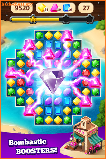 Jewel Rush - Free Match 3 & Puzzle Game screenshot