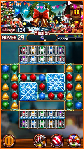 Jewel Snow Puzzle screenshot