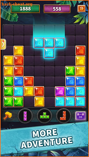 Jewel tetris puzzle-block puzzle&pop star screenshot