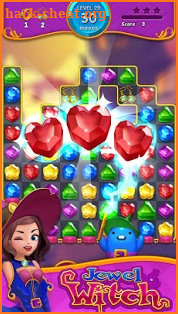 Jewel Witch - Best Funny Three Match Puzzle Game screenshot