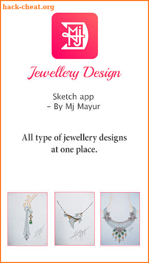 Jewellery Design Sketches App - By m.j.mayur screenshot