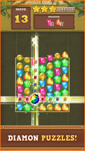 Jewels Classic - Jewels Crush Legend Match 3 screenshot