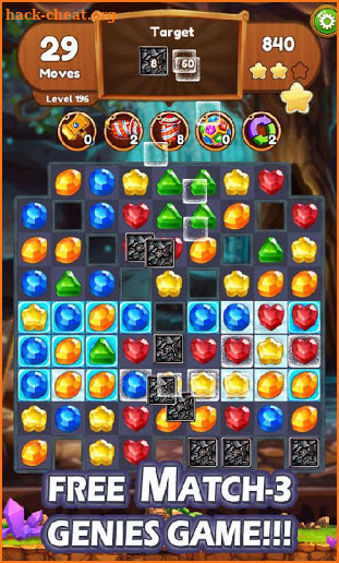 Jewels Crush - Jewels & Gems Match 3 Puzzle Games screenshot