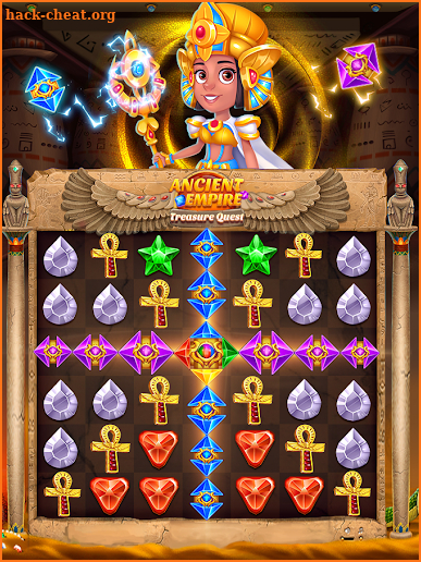 Jewels Egypt Star screenshot