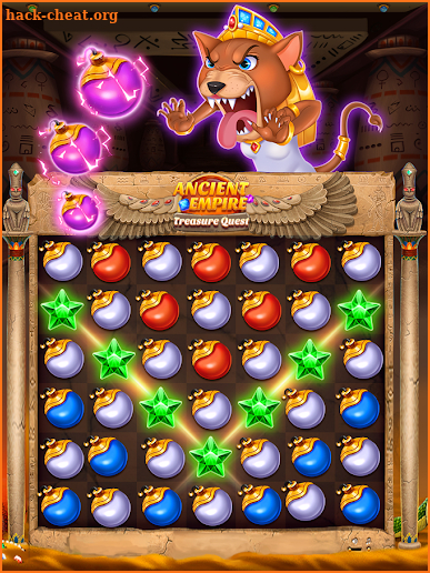 Jewels Egypt Star screenshot