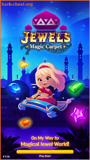 Jewels Magic Carpet : Match3 screenshot