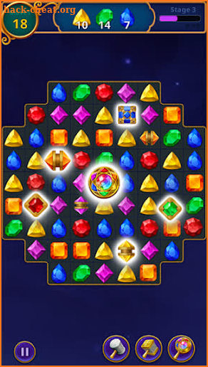 Jewels Magic Legend Puzzle screenshot