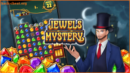 Jewels Mystery: Match 3 Puzzle screenshot