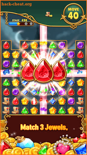 Jewels Mystery: Match 3 Puzzle screenshot