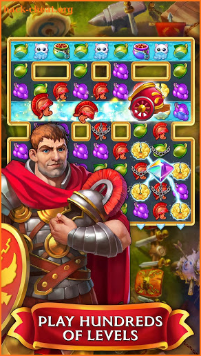 Jewels of Rome: Match gems to restore the city screenshot