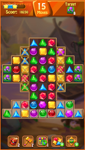 Jewels Original - Classical Match 3 Game screenshot