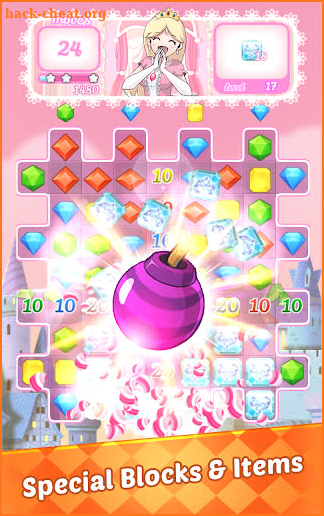 Jewels Princess Puzzle 2021 - Match 3 Puzzle screenshot