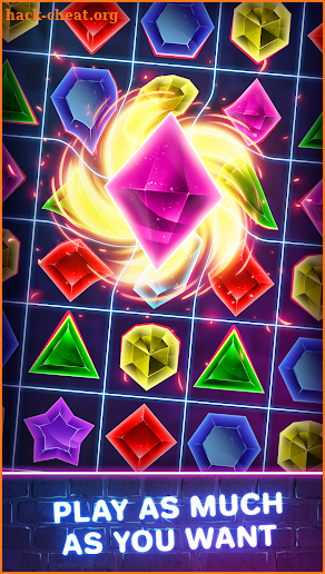 Jewels Quest 2 - Glowing Match 3 screenshot