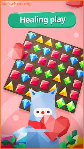 Jewels Star Story : Crystal Rain Jewels Game screenshot