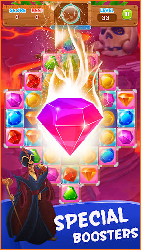 Jewels Temple Treasure : Match 3 Puzzle screenshot