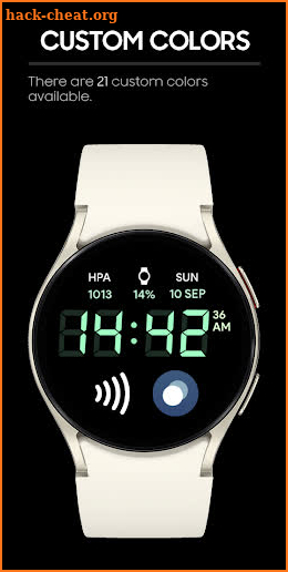 JHW Digital Bits 4: Watch face screenshot