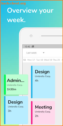 Jiffy - Time tracker screenshot