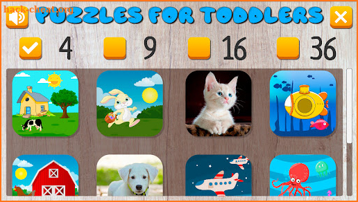 Jigsaw for toddlers screenshot