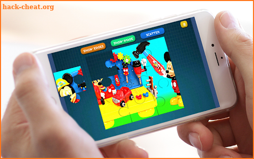 Jigsaw Mickey Kids screenshot