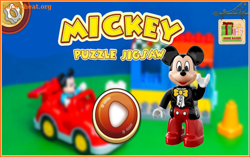 Jigsaw Mickey lego Kids screenshot