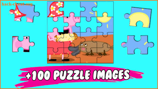 Jigsaw Pepa Puzzle Piggy Game screenshot