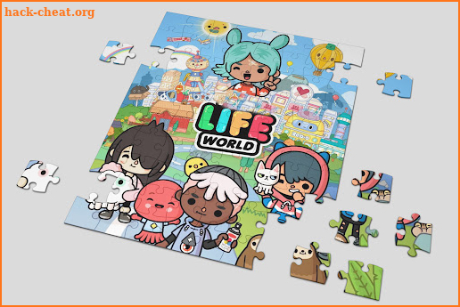 Jigsaw Puzzle Boca Toca Life screenshot