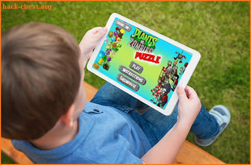 Jigsaw Puzzle Plant on zombie Day Game screenshot