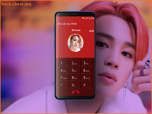 Jimin-BTS call me now screenshot