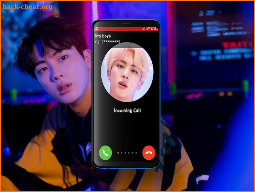 JIN Bts call you screenshot