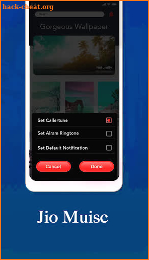 Jio Music Caller Tune - Music Ringtone Maker screenshot