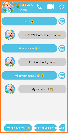 JJ Cocomelon Video Call & Chat screenshot