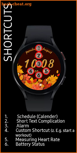 JK_37 [Watch Face] Autumn screenshot