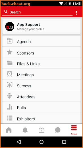 JLL Events screenshot