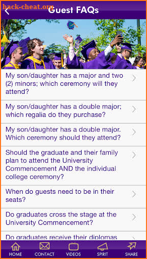 JMU Grad screenshot