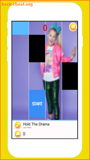 Jo Jo Siwa Piano Tiles Game screenshot
