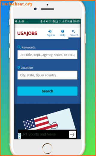 Job Search App : quickr, linkedin, indeed jobs screenshot