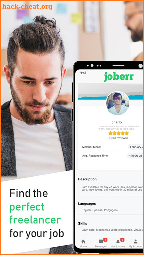 Joberr - Freelance Services screenshot