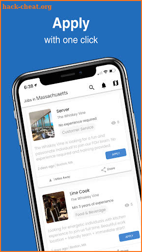 JobGet - Find Jobs in Boston screenshot